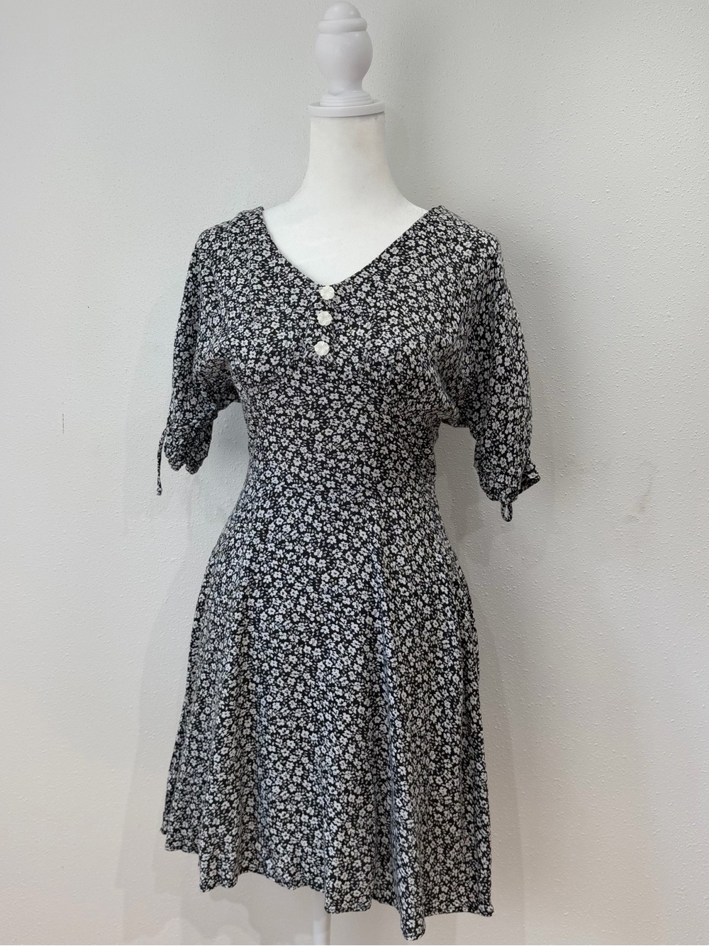 Vintage Floral Mini Dress